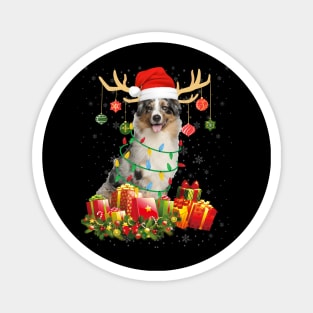 Australian Shepherd Christmas Gift t-shirt Dog Lover Christmas Gift Magnet